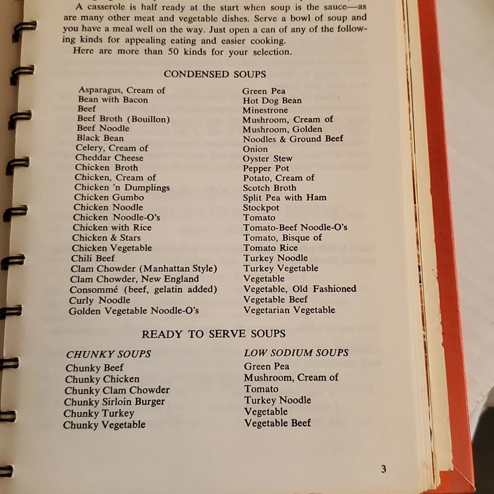 A Campbell Cookbook: Cooking with Soup - Vintage Cookbook
